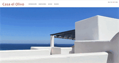 Desktop Screenshot of casa-el-olivo.com